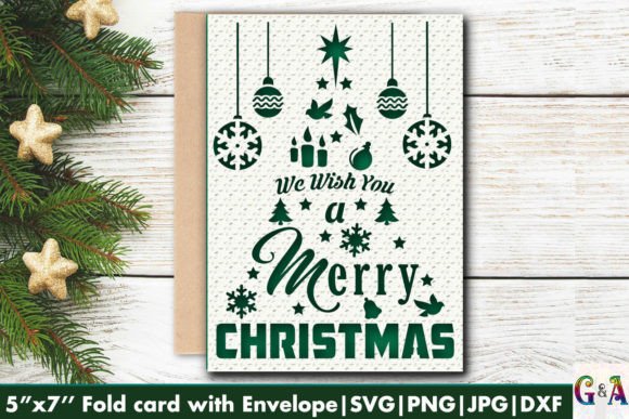 Download Merry Christmas Card Svg File for Cricut - File for cricut Collection